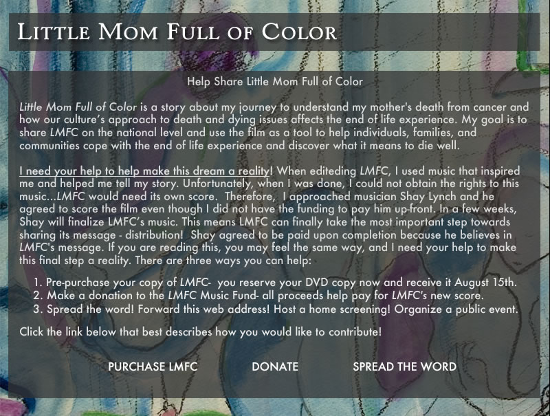 Little Mom Full of Color Contribute
